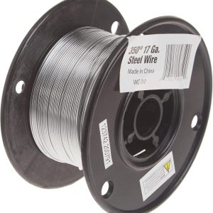 Fi-Shock 350-Feet, 17 Gauge Spool Galvanized Steel Wire, WC-350